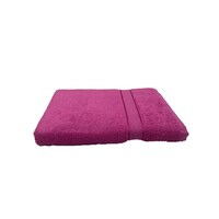 Picture of BYFT Daffodil 100% Cotton Bath Towel, 70x140 cm - Fuchsia Pink