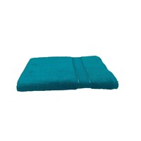 Picture of BYFT Daffodil 100% Cotton Bath Towel, 70x140 cm - Turquoise Blue