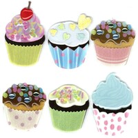 Picture of Jolee's Boutique Dimensional Stickers, Vellum Cupcakes