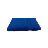Picture of BYFT Daffodil 100% Cotton Bath Towel, 70x140 cm - Royal Blue