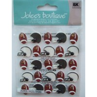 Picture of Jolees Mini Repeats Stickers, Footballs and Helmets