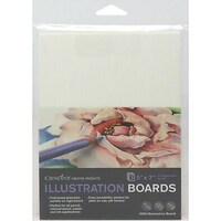 Crescent Cardboard Company Canvas Board, White, 5x7in, Pack of 3