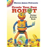 Picture of Dover Publications Create Your Own Robot Stickers
