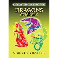 Picture of Dover Publications Glow In The Dark Dragon Stickers