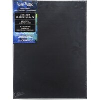 Brea Reese Canvas, 12x16inch, Pack of 2, Black