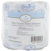 Picture of Elizabeth Craft Designs Ec510 Clear Double Sided Adhesive Tape, 4inchx27yds