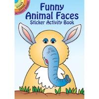 Picture of Funny Animal Faces Sticker Activity Book