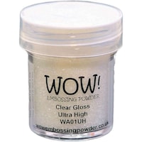 WOW Glittery Embossing Powder, Clear Gloss, 15ml