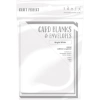 Picture of Craft Perfect Card Blanks Us, A2, Bright White