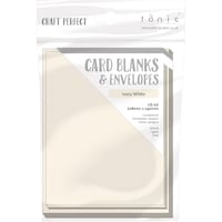 Picture of Craft Perfect Card Blanks Us, A3, Ivory White