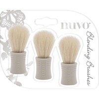 Picture of Nuvo Blending Brushes, Pack of 3, White