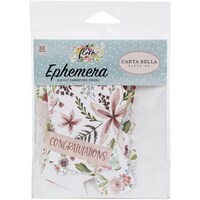 Carta Bella Flora No.3, Ephemera