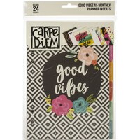 Carpe Diem Good Vibes Collection Planner, A5, Inserts