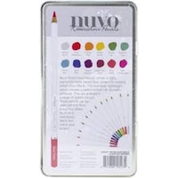 Picture of Nuvo Watercolor Pencil, Pack of 12 -Elementary Midtones