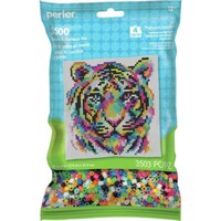 Picture of Perler Fused Beads Pattern Bag, Rainbow Tiger