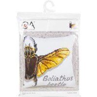 Picture of Collection D'Art Stamped Needlepoint Cushion Kit, Goliathus Beetle