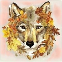 Picture of D'Art Diamond Embroidery Gem Kit, 15x15in, Wolf