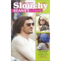 Leisure Arts Celebrity Slouchy Beanies For The Family Knit Book