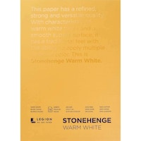 Stonehenge Paper Pad, 5x7in, 15 Sheets - Warm White