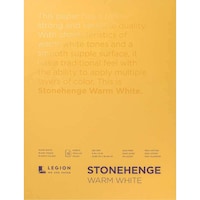 Stonehenge Paper Pad, 9x12in, 15 Sheets - Warm white