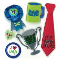 Picture of Jolee's Boutique Dimensional Stickers, No 1 Dad