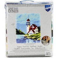 Picture of Vervaco Latch Hook Rug Kit, 17.2x21.6in, Lighthouse