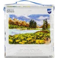 Picture of Vervaco Latch Hook Rug Kit, 28x20.4in, Mountain Landscape