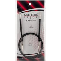 Picture of Knitter's Pride Karbonz Fixed Circular Needles 40in, Size 8/5mm