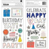 Picture of Crate Paper Hooray Thickers Stickers Words & Icons