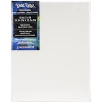 Brea Reese Canvas, 11x14inch, Pack of 2, White