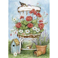 Picture of Lang Jigsaw Puzzle, Geranium Chair, 14.5x20.5inch, 300pcs