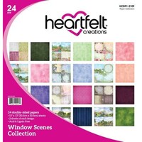 Picture of Heartfelt Creations Double Sided Paper Pad, Window Scenes