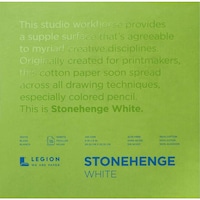 Stonehenge Paper Pad, 8x8in, 15 Sheets, 90lb - White