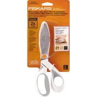 Picture of Fiskars Crafts Powercut Softgrip Shears, 8inch -White & Gray