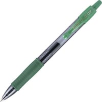 Pilot Gel Retractable/Refillable Fine Point Pen, Green