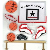 Picture of Jolees Boutique Dimensional Stickers, Basketball