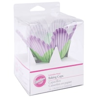 Wilton Lavender Petal Disposable Baking Cups, Pack of 24