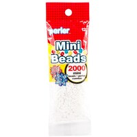 Picture of Perler White Mini Beads For Kids Crafts, Set of 2000