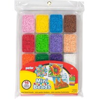Picture of Perler Mini Beads Fused Bead Tray, Pack of 8000 -Neutral