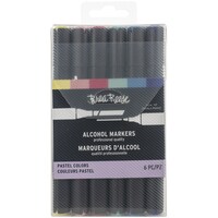 Picture of Brea Reese Alcohol Marker Set, Pack of 6 -Pastel