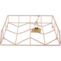 Picture of U Brands Wire Letter Tray, 1Pack, Copper