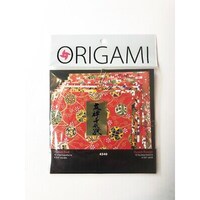 Picture of Yasutomo Fold Ems Origami Paper, 5.875inch,Pack of 10, Yuzen Red