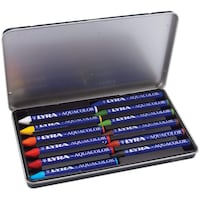 Picture of Lyra Aquacolor Water Soluble Crayons, Pack of 48, Assorted Colors