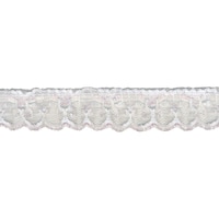 Picture of Simplicity Line Lace, 1 ,1/4inch Wide 12yds, White Iridescent