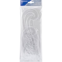 Picture of Westcott Acme, French Curve Set,Pack of 4