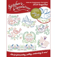 Picture of Stitcher's Revolution Iron, On Transfers, Fanciful Birds