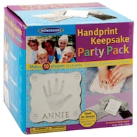 Picture of Milestones Keepsake Kit Handprint Party Pack