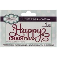Creative Expressions Festive Craft Dies by Sue Wilson Mini Expres