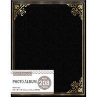 K&Company 2 Up Basic Photo Album, 9x7in - Black