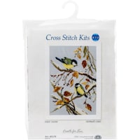 Picture of RTO Counted Cross Stitch Kit, First Snow, 8.75x13inch